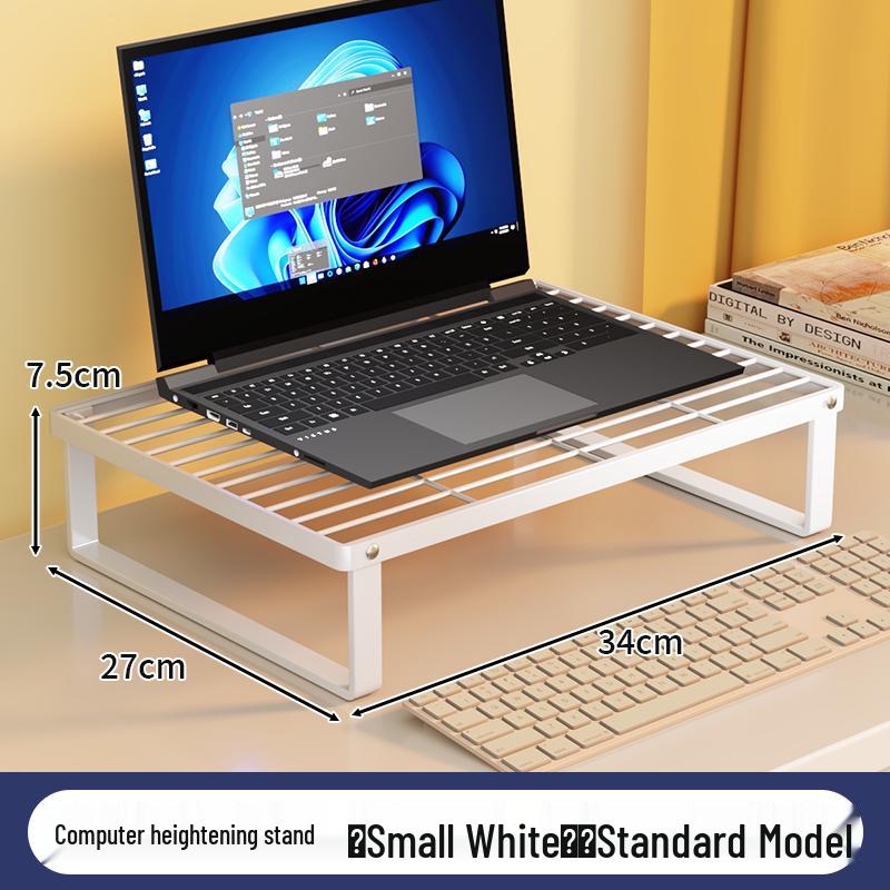 Desktop Laptop Cooling Stand | Iron Art Rack for Dorm & Home