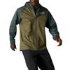adidas Giacca Versatile Casual Moda Comoda da Uomo Rain.Rdy Multi 2L Rock-Olive Verde Edera JD8355