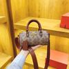 New Lacey20 Shoulder Messenger Bag Retro Trend Coated Leather Cylinder Bag Pen Holder Bag
