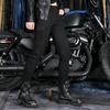 Motorcycle riding pants female rider tooling multi-bag anti-drop, tear-resistant, wear-resistant locomotive pants silicone protective gear