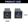 New For VW Golf 6 Jetta 5 MK5 Scirocco 06-12 Type C PD USB Socket Charging Power Adapter Quick Car Charger  Wire Harness