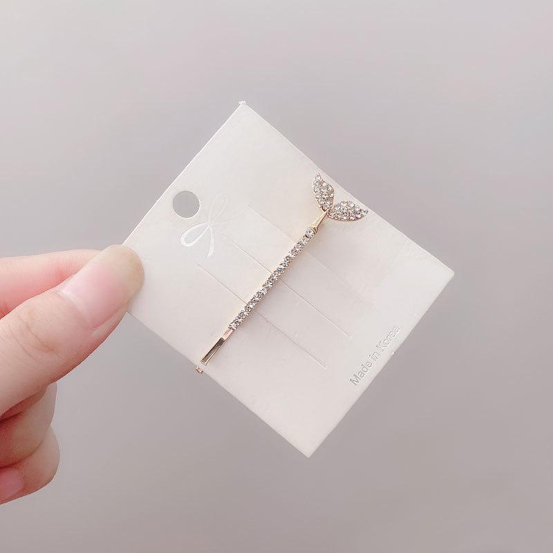 5ks lesklé kovové sponky do vlasů pro ženy Móda Jednoduché zlaté Stříbrné sponky do vlasů Dívčí vlasové doplňky Sponky do vlasů Šperky