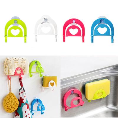 Cute Sponge Holder Suction Cup Convenient Home Kitchen Holder Tools Gadget Decor