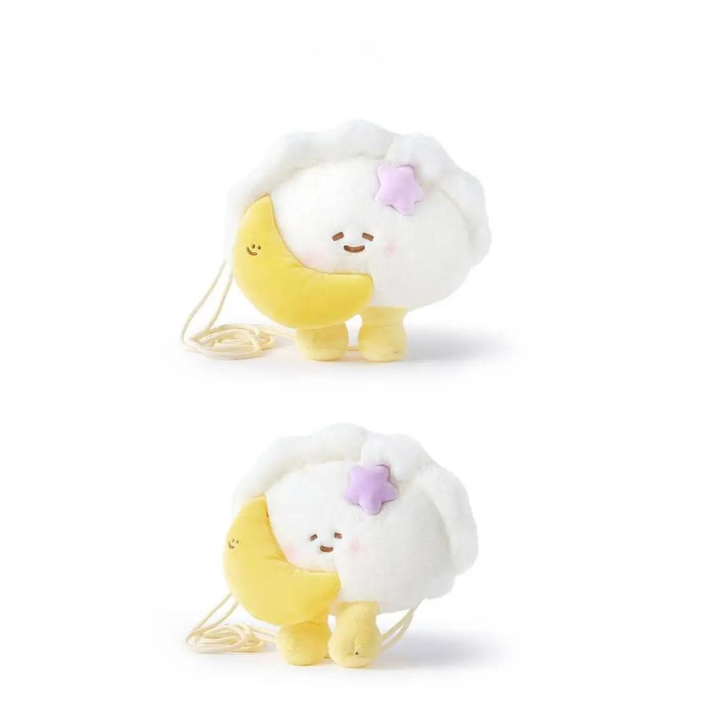 27cm New Simulation Food Dumpling Crossbody Bag Series Plush Toy Figurine Cartoon Anime Cute Gift for Friends Fun Doll