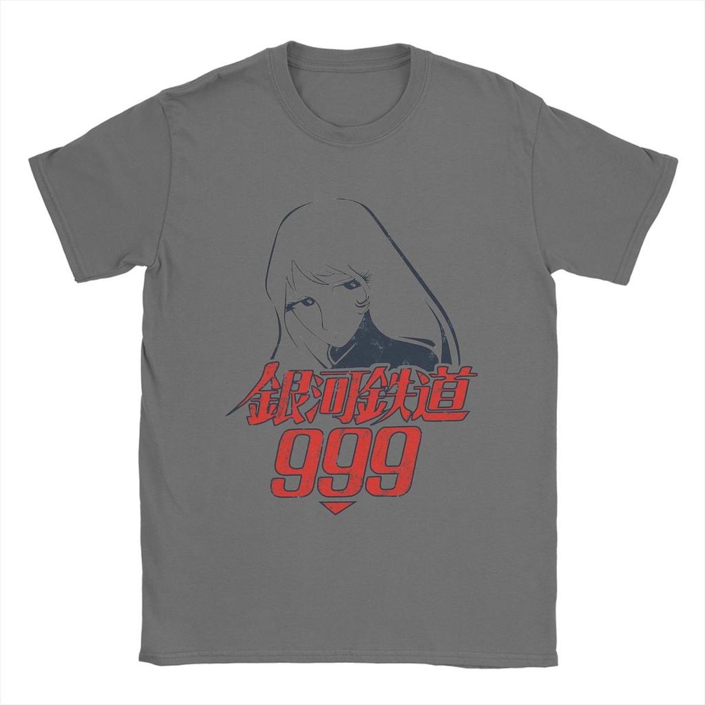 Men's T-Shirts Galaxys Expressed 999 Funny Pure Cotton Tees Short Sleeve Anime T Shirt Round Collar Clothing Gift