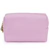 Cosmetic Bag Women Popular Product Pu Hand-Held Portable Square Waterproof Zipper Cute Travel Makeup Skincare Bag