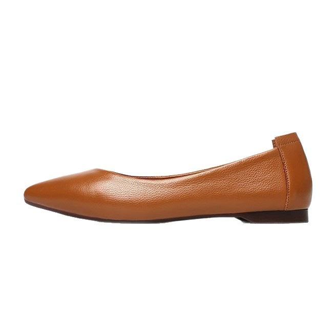 Single shoes late evening breeze temperament single shoes spring and summer new fairy wind with skirt small leather shoes