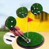 Sports Scene Dollhouse Mini Golf Set Grassland Model Simulated Golf Club Set  Kids Toy