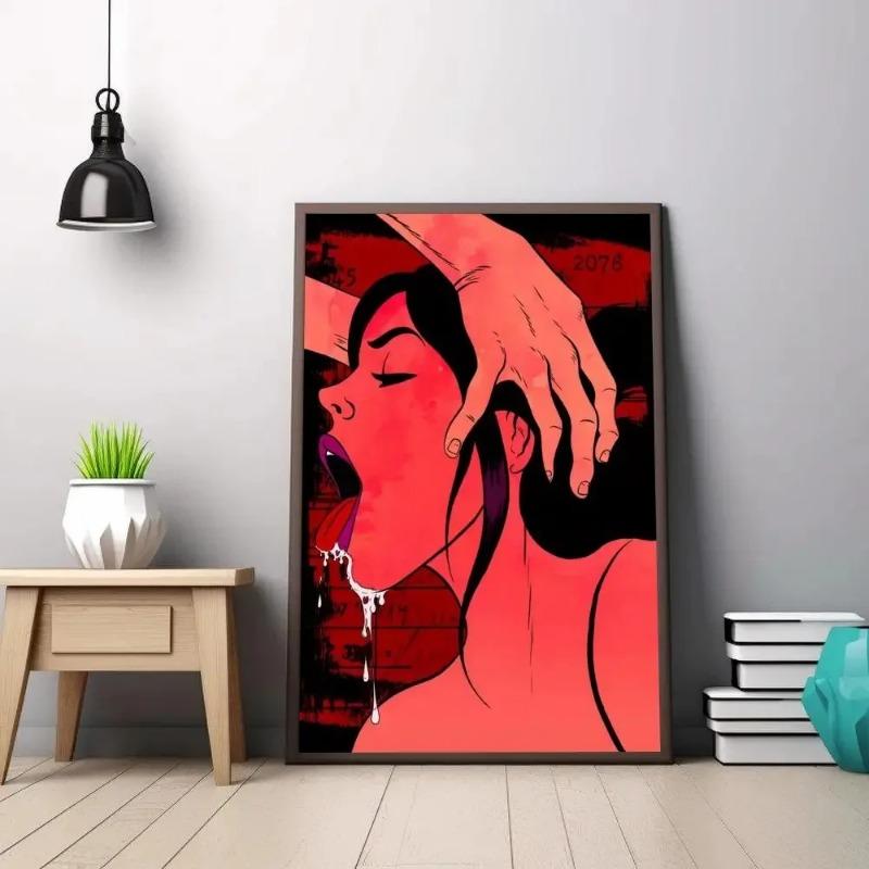 Film Clasic Abstract Nordic Nud Femeie Sexy Bărbați Postere Calitate HD Poster Artă de Perete Pictură Studiu Living Decor Acasă Cadou