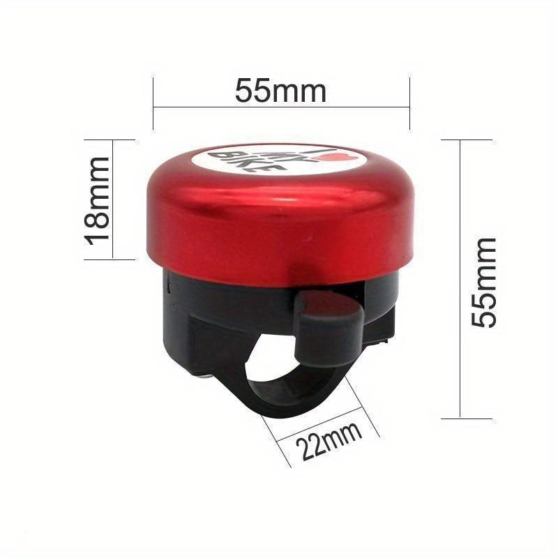 4 peças Sino de Guidão de Bicicleta Fofo Alarme Sonoro Alto Aviso Mini Buzina de Bicicleta Infantil Anel de Ciclismo Acessórios para Bicicleta Infantil