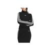 adidas Originals Women's Premium Knit Turtleneck Crop Top Black JI7058