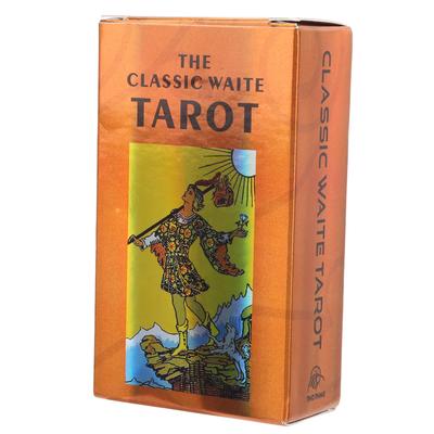 Bright Color Fate Divination Card Future Telling Tarot Deck Guidance Fate Table Card Game Gift