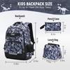 Children's Schoolbag Large Capacity Cartoon Dinosaur Primary School Student Burden Reduction Backpack Three-piece Set