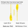 KOETSU Surf Paddleboard Dual-Use Aluminum Paddle: Single/Double Head Kayak & Paddleboard Paddle