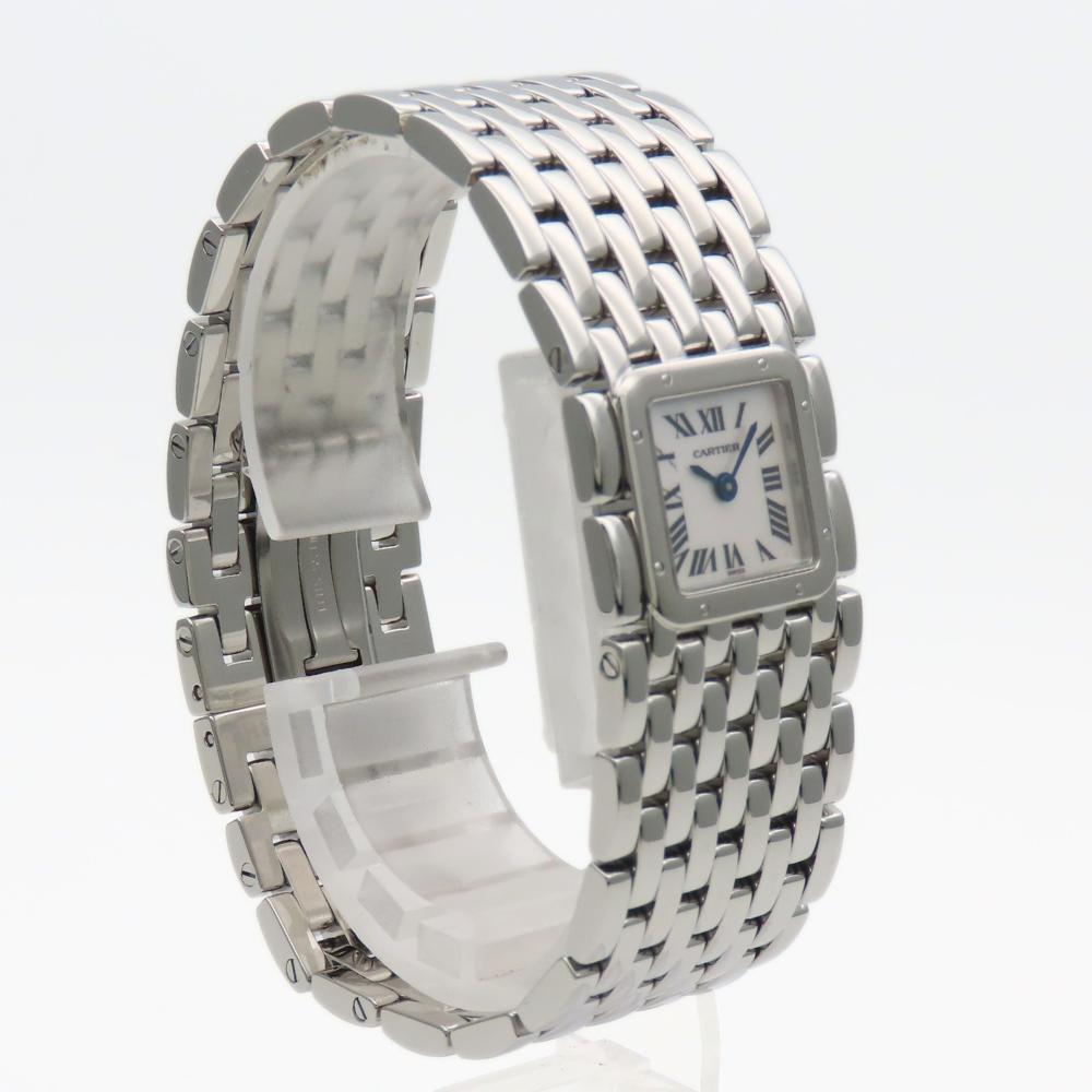 Used CARTIER Watches Ryuban 2420 Stainless Steel Silver Shell dial