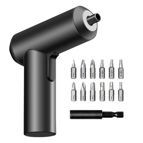 

Xiaomi Cordless Electric Screwdriver Set, Rechargeable, 5Nm Torque, Large Capacity, 12 Bits, Type-C Charging, LED Light, Furniture Assembly, Mijia Sto