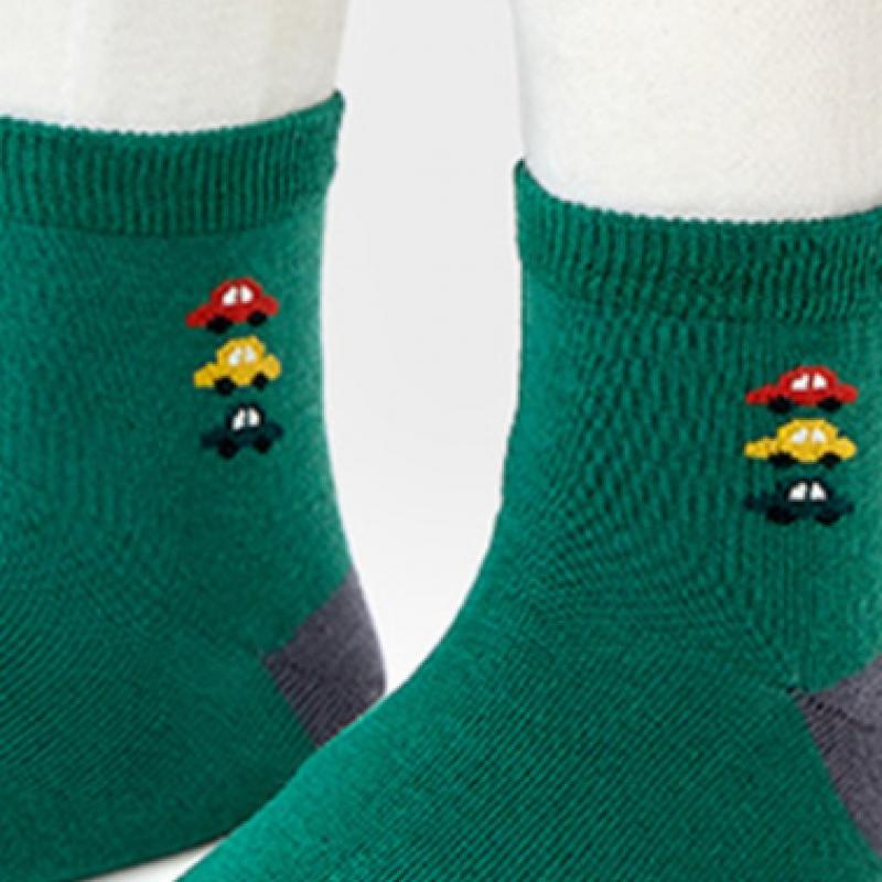 Daiso Retro Kids Socks For Ages 4 6