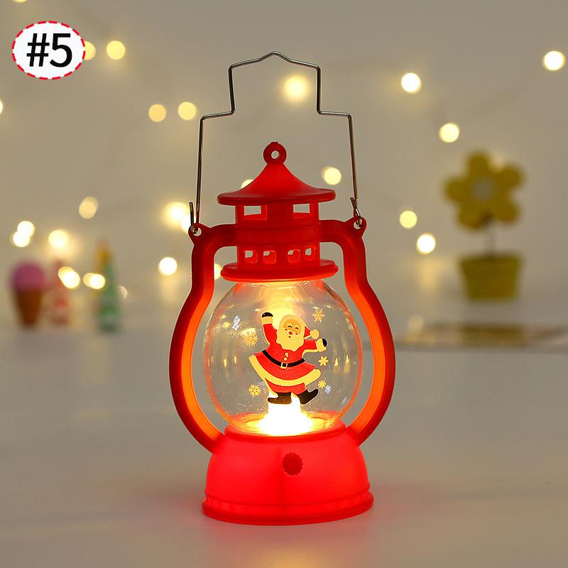Glowing Christmas Tree Tabletop Ornaments Led Christmas Tree Windows Display Decor Festival Atmosphere Led Night Lights Gift