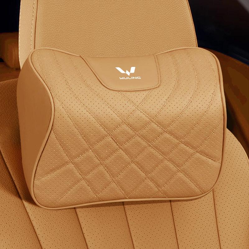 Memory Foam Headrest & Neck Support Pillow for Wuling Cars – Comfortable Seat Cushion & Neck Support