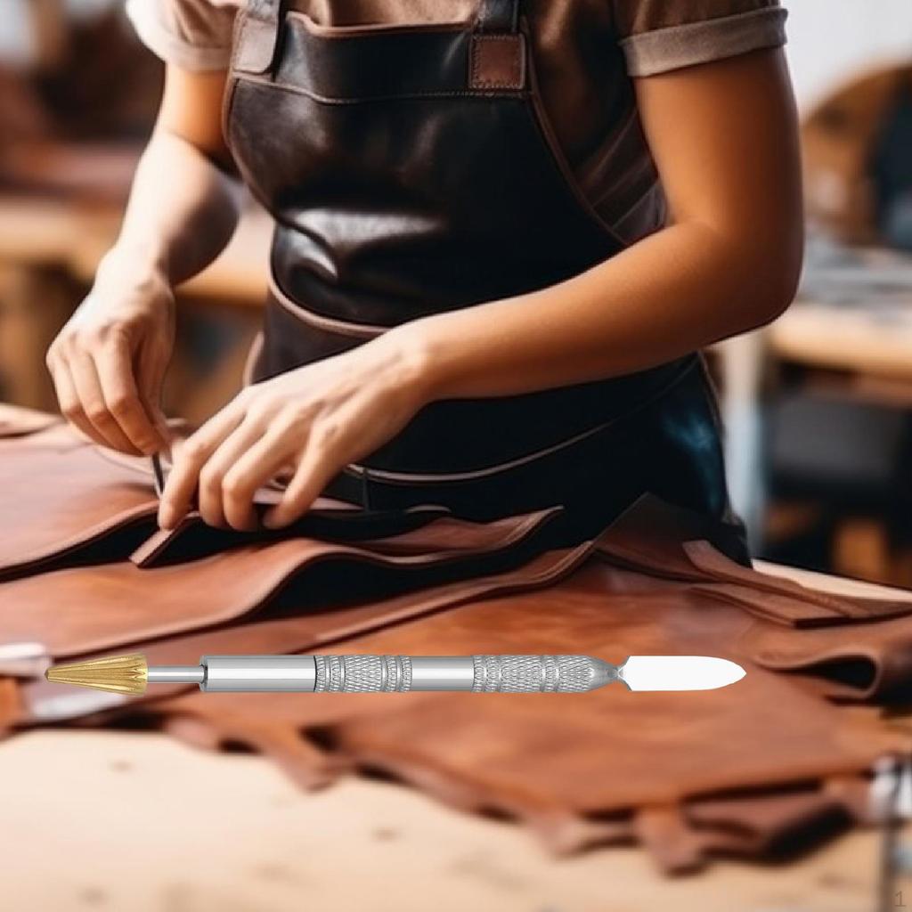 Leather Edge Dye Pen Printing Tool Applicate for Bag Making Smooth Easy to Apply Paint Roller