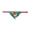 Christmas Cat Bandana Pet Triangle Scarf Funny Bib with Plush Santa Reindeer Xmas Tree Bandana Collar for Dogs Cats Holiday Dress-up