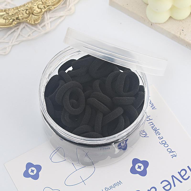 

Детские резинки для волос — мягкие, не спутывающиеся резинки для девочек 100 sticks can чёрный