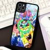 Cartone Animato Carino S-SpongeBob Anime Nero Per Magsafe Custodia Magnetica per Telefono Per IPhone 16 15 17 Pro Max 11 12 13 14 Plus Cover