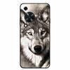 Phone Case For Huawei Nova Y63/ Y72S Case Animal Soft TPU Silicone Back Cover Case For Huawei Nova Y72S TPU Black Funda Nova Y63