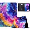 For Lenovo Tab M10 (Gen 3) Case Pattern Printing Card Holder Leather Tablet Stand Cover