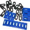 1 Set Dent Repair Puller Set - Paintless Dent Remover with Glue Pull Tabs and Blue Handles