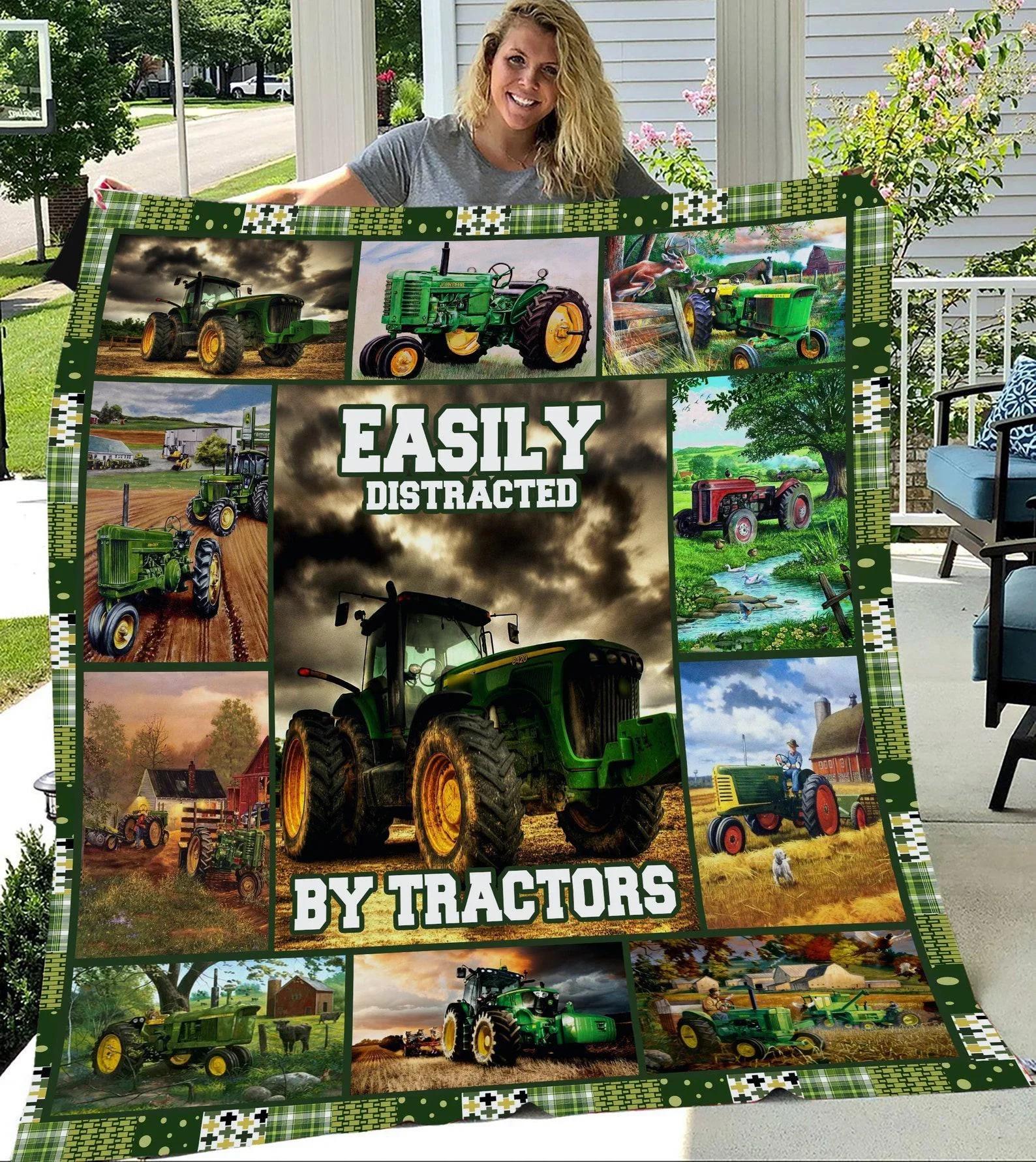 

Красное тракторное одеяло Рождество для мальчика Флисовые пледы Sherpa Подарки на день рождения мальчика Внук Отец и сын 80x60in