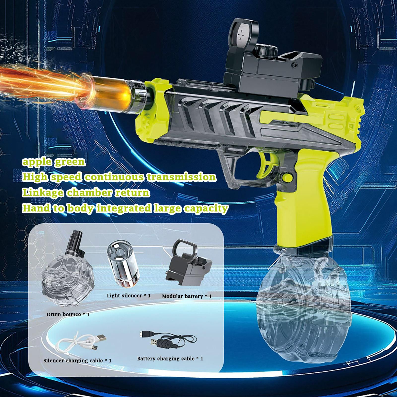 

Firelight Ice Dragon Электрический Водный Ручной И Автоматический Высоковольтный Летний Игрушечный Водный One Size зелёный