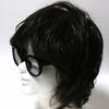 Black X Light Gray Fashion Glasses Clear Colored UV Popular [Berkuto] (Non-prescription) Stylish, Round, Lenses, Lenses, Small, Large, Lightweight,
