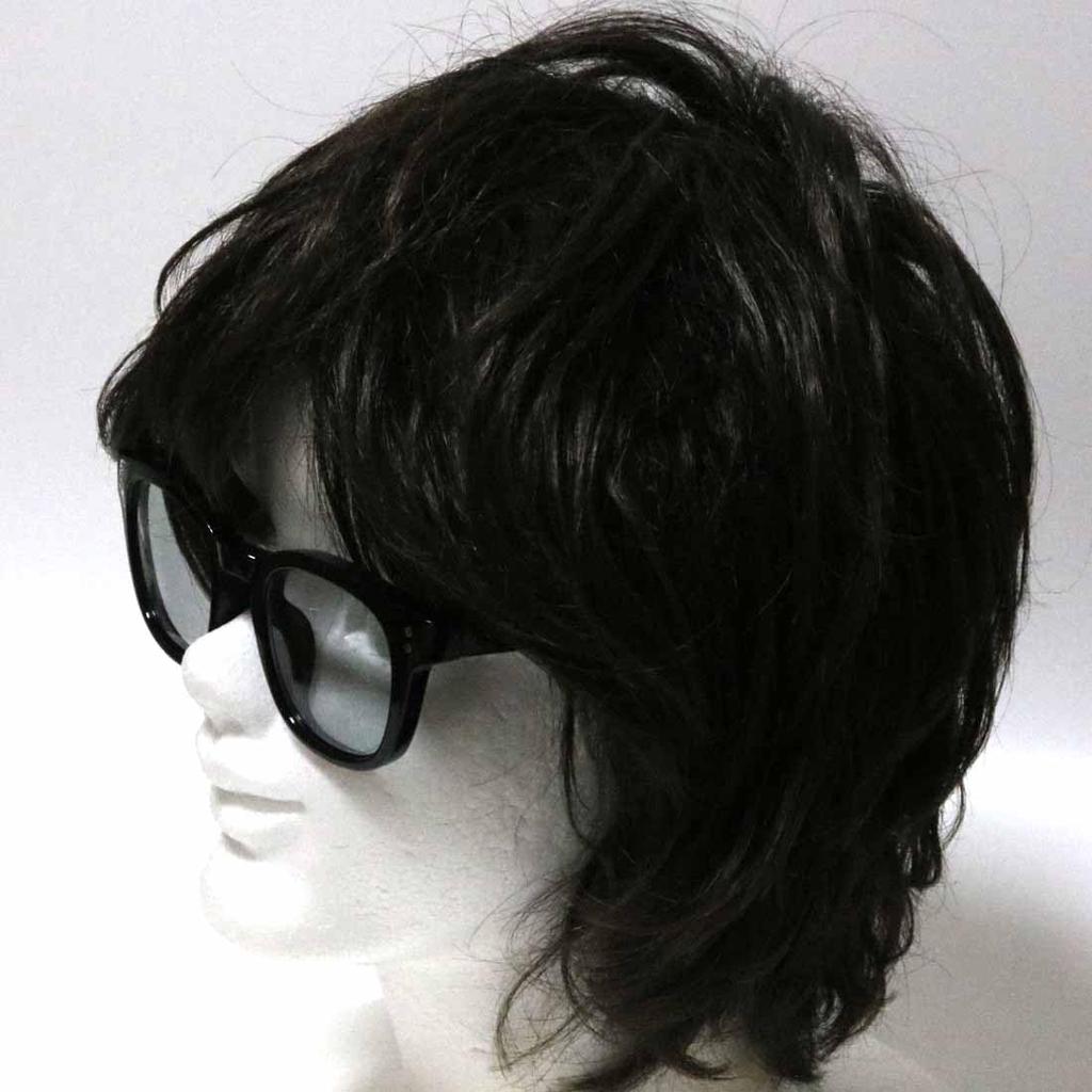 Black X Light Gray Fashion Glasses Clear Colored UV Popular [Berkuto] (Non-prescription) Stylish, Round, Lenses, Lenses, Small, Large, Lightweight,