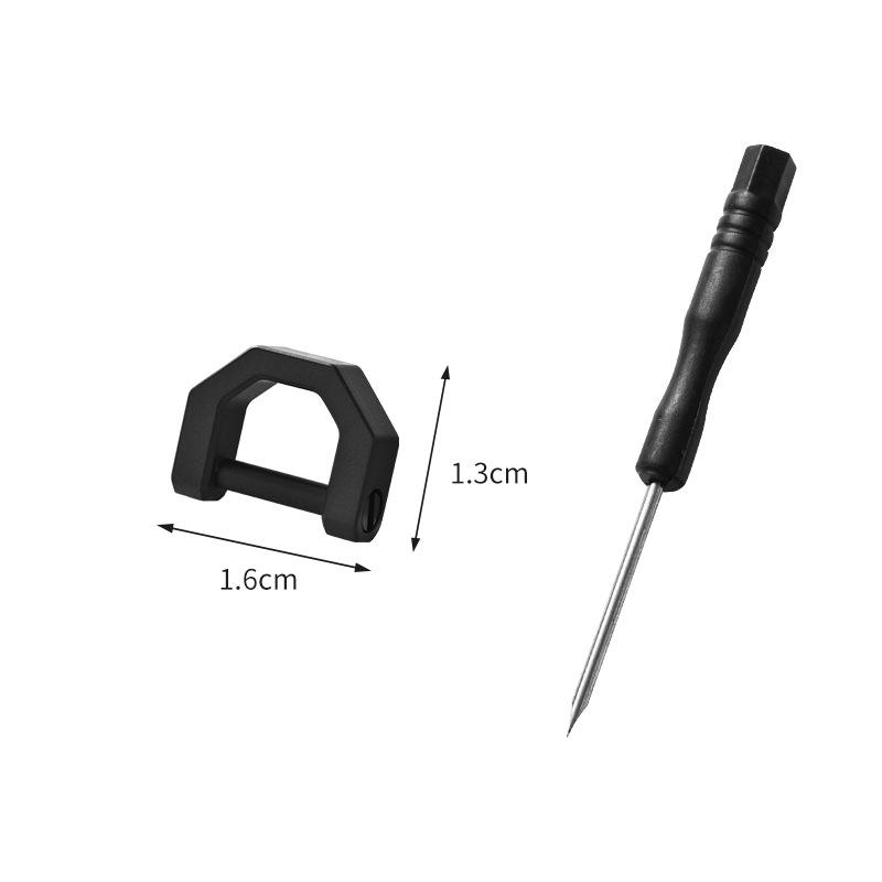 Aliaj de Titan Inel D Cataramă Potcoavă Breloc Universal