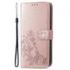 For iPhone 17 Pro Leather Case Four-Leaf Clover Wallet Phone Cover