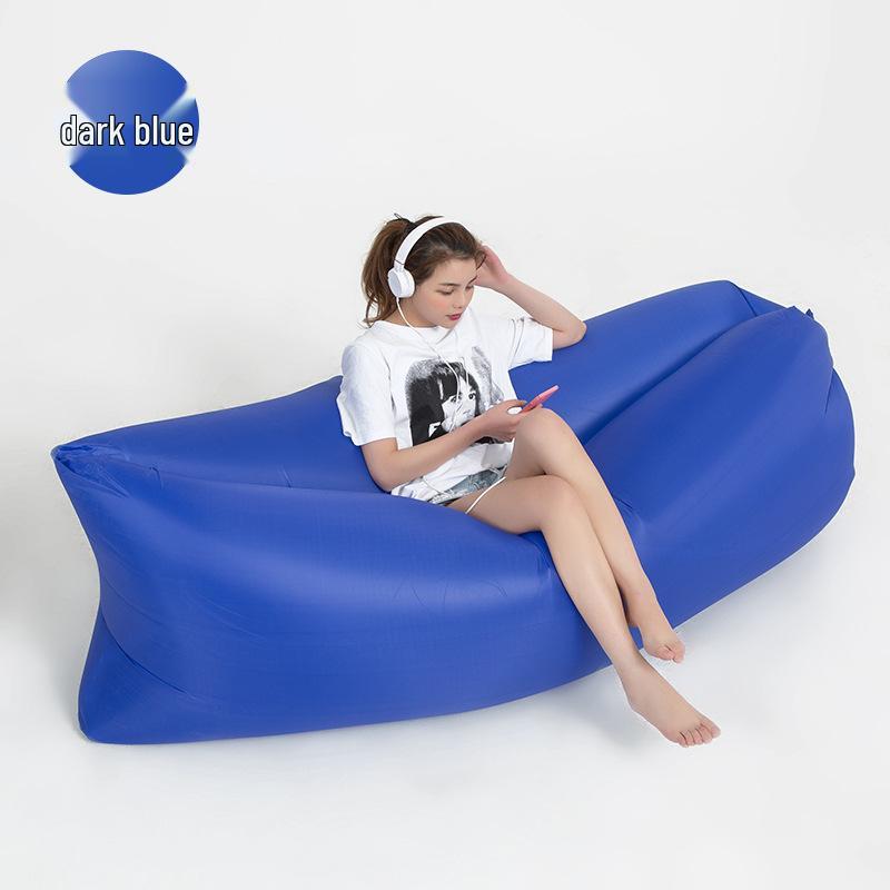 TikTok-Inspired Inflatable Lazy Sofa Bed: Portable, Foldable Outdoor Air Sofa & Sleeping Bag