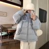 Corduroy Cotton Coat for Women In Winter Coats New Loose Oversized Cotton Coat Retro Thick Cotton Jacket Short Jacket