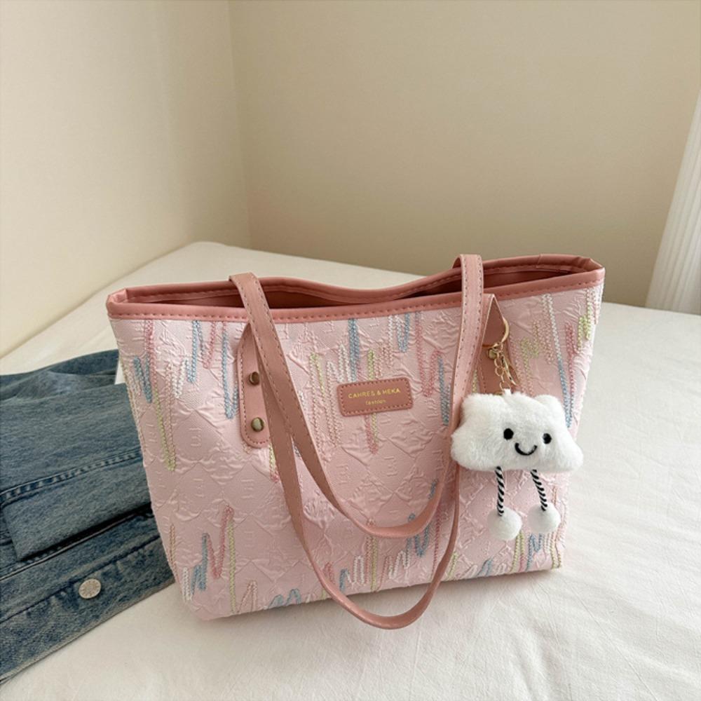 

New Canvas Commuting Canvas Bag Large Capacity Fashionable Tote Bag Retro Portable Handbags Travel