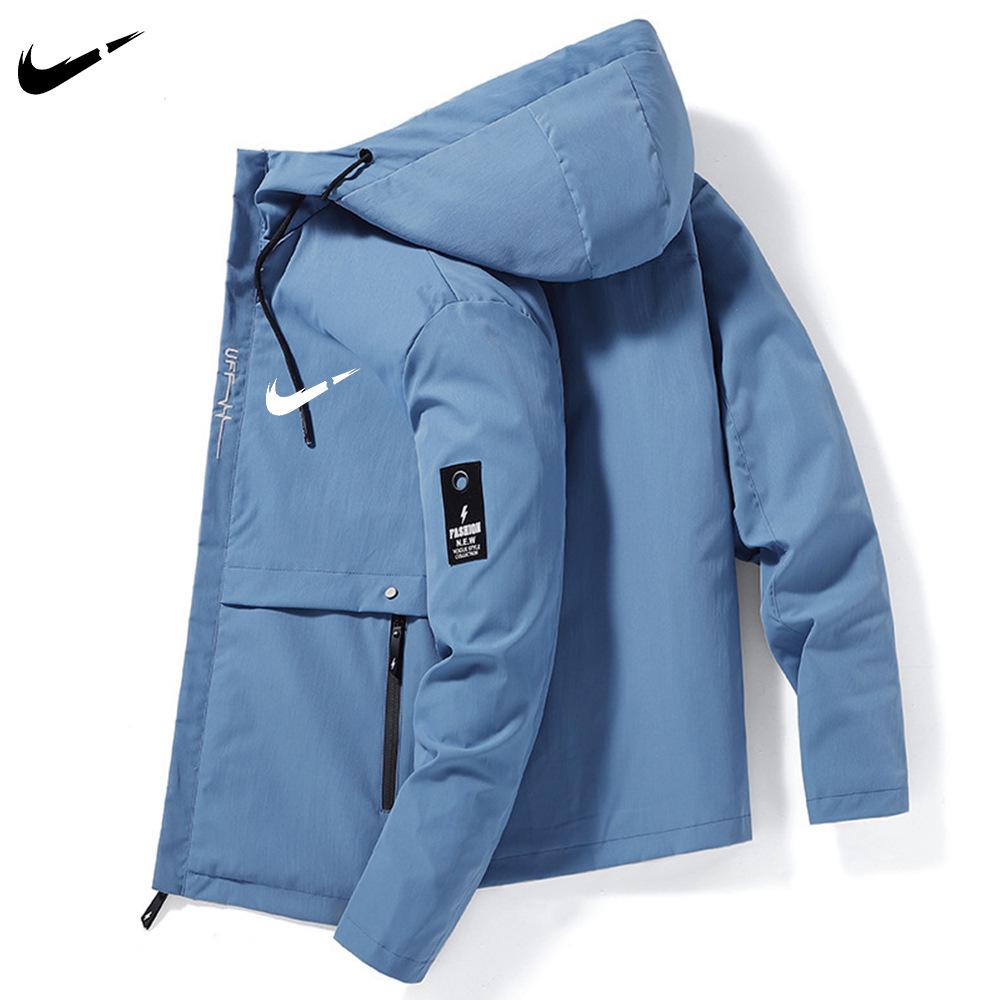 Herren Trendy Kapuzen-Frühlings-/Herbst-Freizeitjacke mit Sonnenschutz