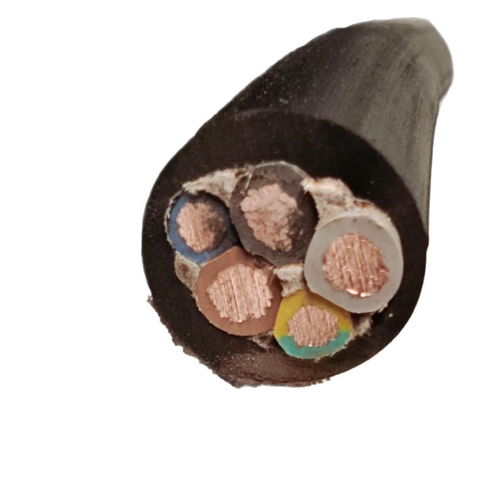 YC/YZ Oxygen-Free Copper 5-Core Rubber Sheathed Flexible Power Cable