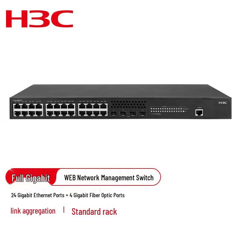 

H3C LS-5560S-28P-SI 24-Port Gigabit Managed Switch