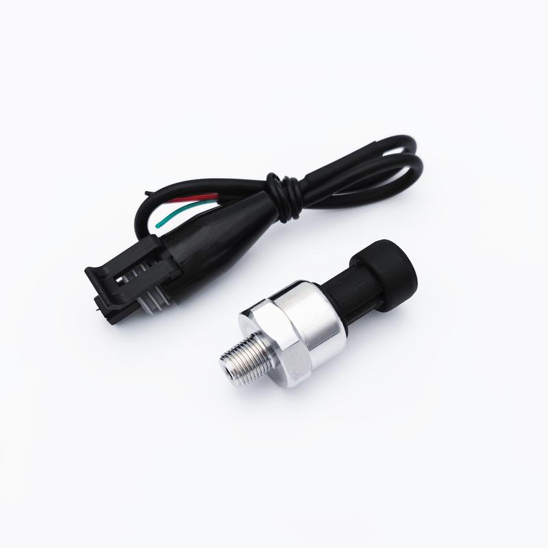 Transductor emițător senzor de presiune pentru apă ulei combustibil gaz aer 1/8NPT 5-16V senzor ceramic oțel inoxidabil 5-300psi opțional