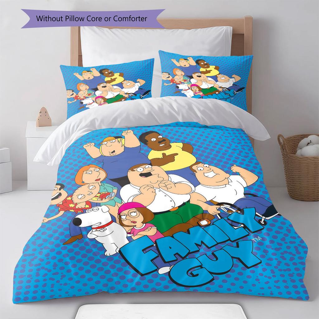 Griffin Pattern Bedding Home Decoration Birthday Gift ( 1 duvet cover + 2 pillowcase, without core),fan merchandise.