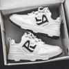 Sports Fitness Men Shoes Fashion Mixed Colors Flatform Sneakers Male Thick Sole Heighten Casual Shoe Outdoor Running Sneaker New