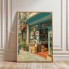 Japanese Retro City Pop Prints Wall Arts Decor Nostalgic Anime Posters Canvas Poster Prints Home Bedroom Living Room Decoration