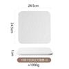 European Ceramic Square Dinner Plate Black White Western Steak Plate Home Ceramic Fruit Salad Dessert Dishes Kitchen Tableware