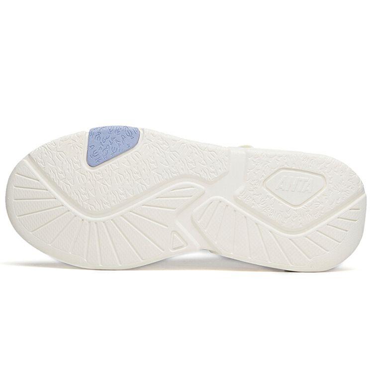 Anta Lifestyle Series Casual Wear Durable Non-Slip Low-Top Skate Shoes Women Sneakers Purple White 122138084-2