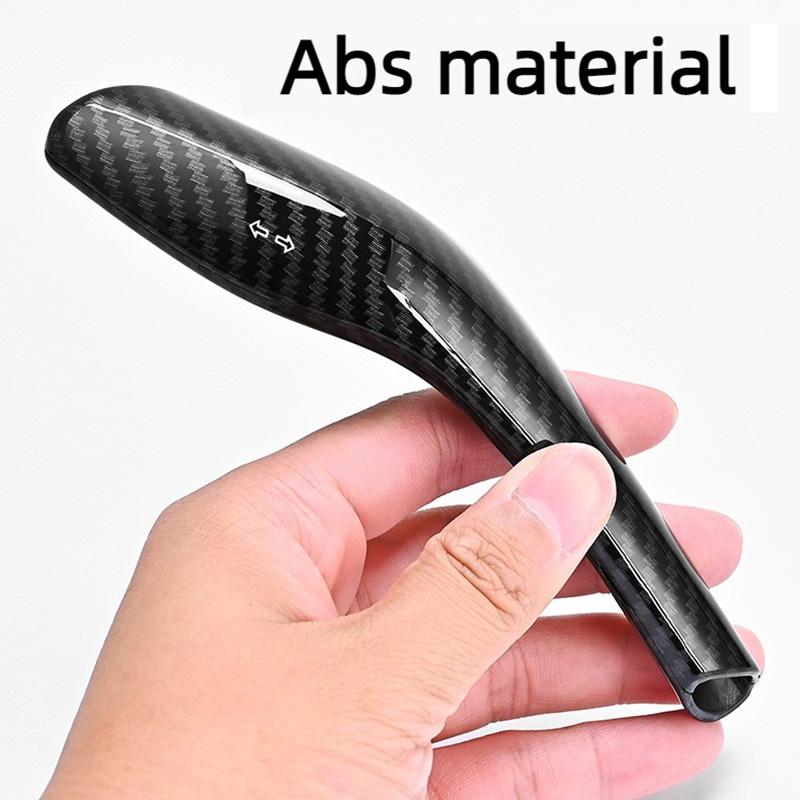 for Tesla Model Y 2025 Steering Wheel Gear Shift Cover Handle Protection Shifter Lever Paddle Shell Model 3 Highland Accessories