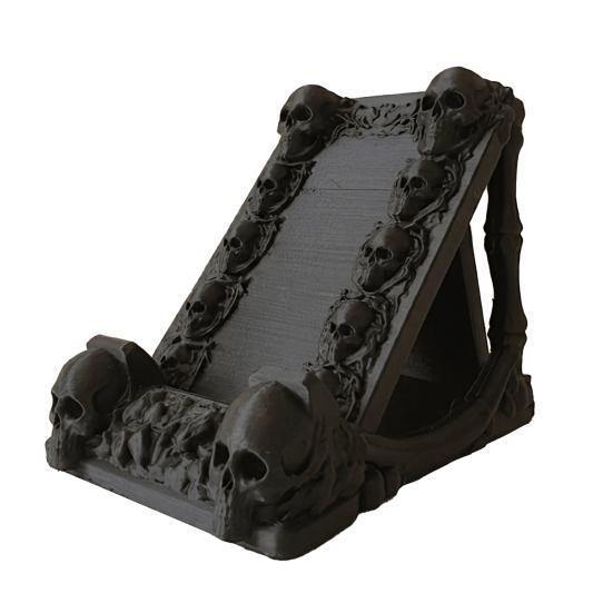 Unique Phone Stand Design 3D Printed Skeleton Mobile Holder, Universal Stand, Decorative Stylish Holder Support, Creative Skulls for All Models